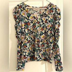 Brand new with tags Ann Taylor loft floral blouse size small